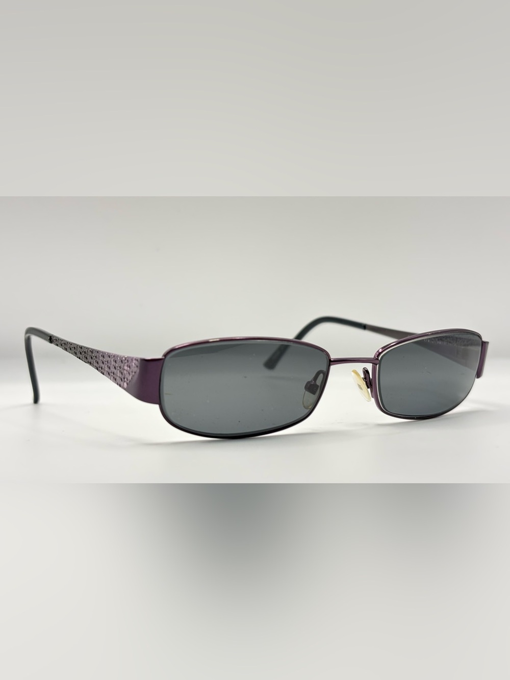 Dakota D135 Purple Oval Metal Sunglasses Frames Only